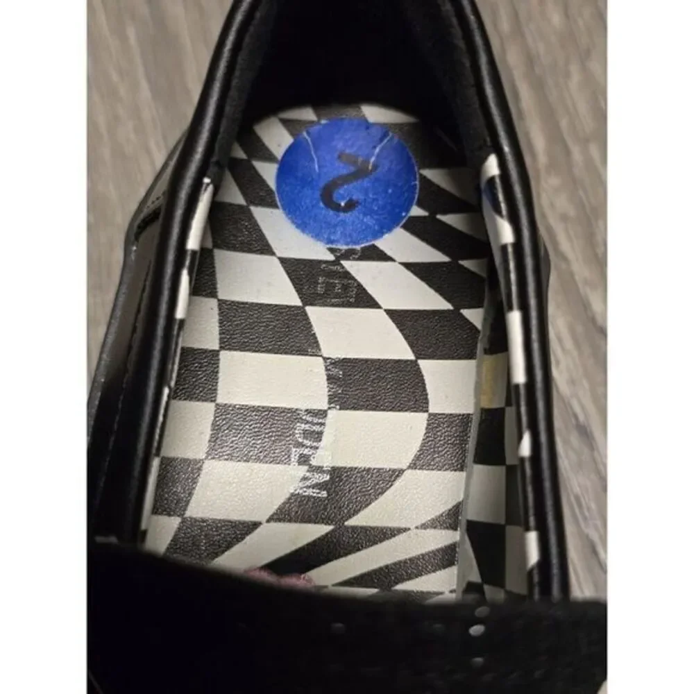 Steve Madden Girls Black‎ Glitter Loafers Size 2M